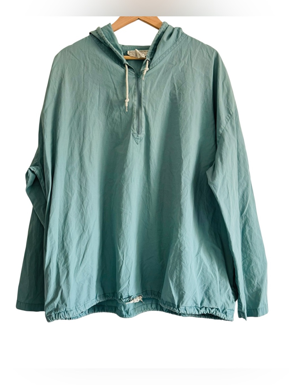 Vintage Banana Republic Travel Safari 1/4 Zip Hoodie